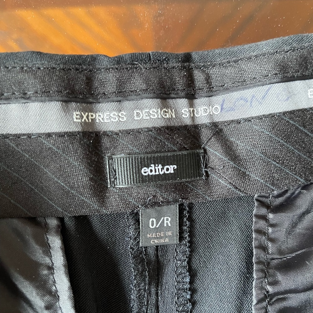 Express Design Studio Editor Slacks 0/R - image 2